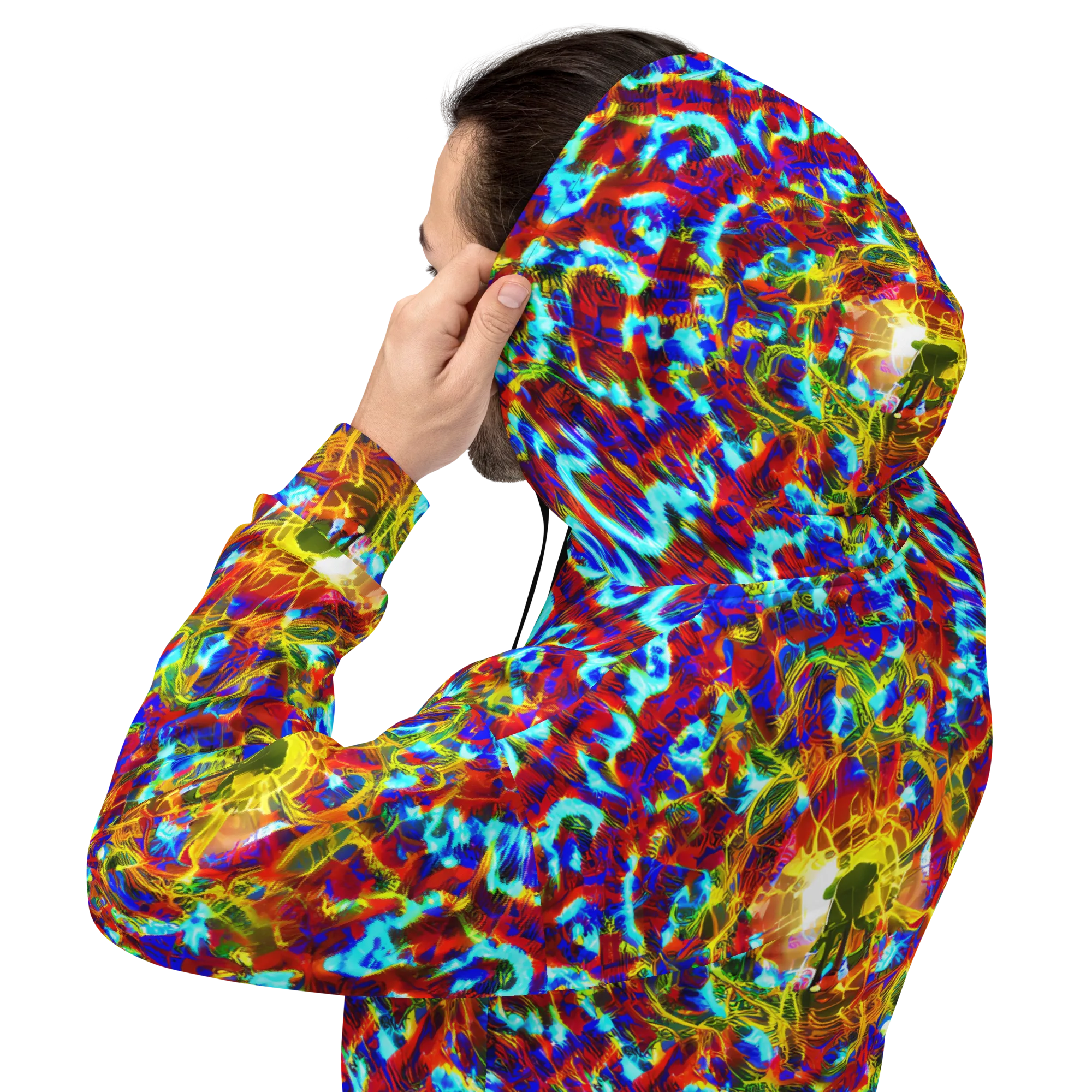 Electric Tempest on Hoodie — Back