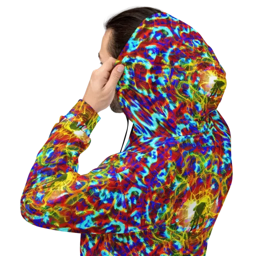 Electric Tempest on a Hoodie