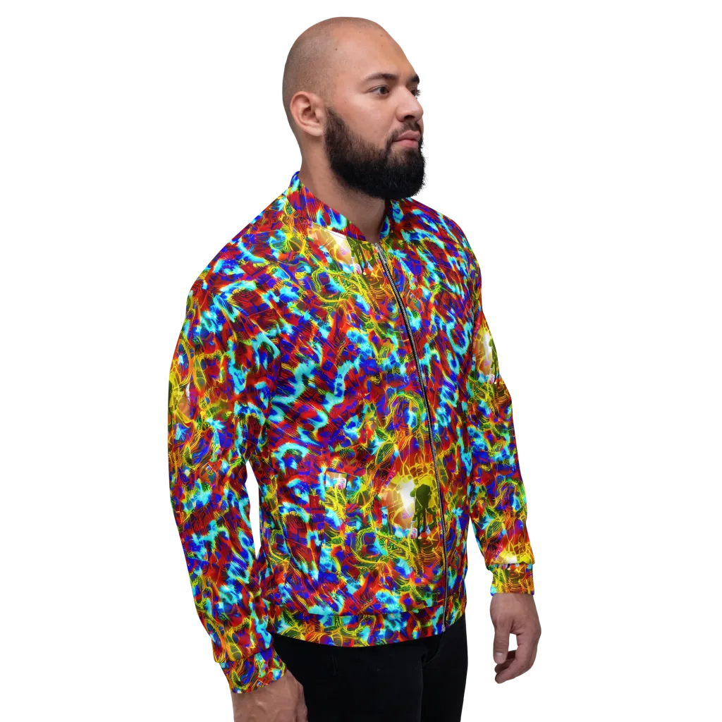 Electric Tempest on Bomber Jacket — Right
