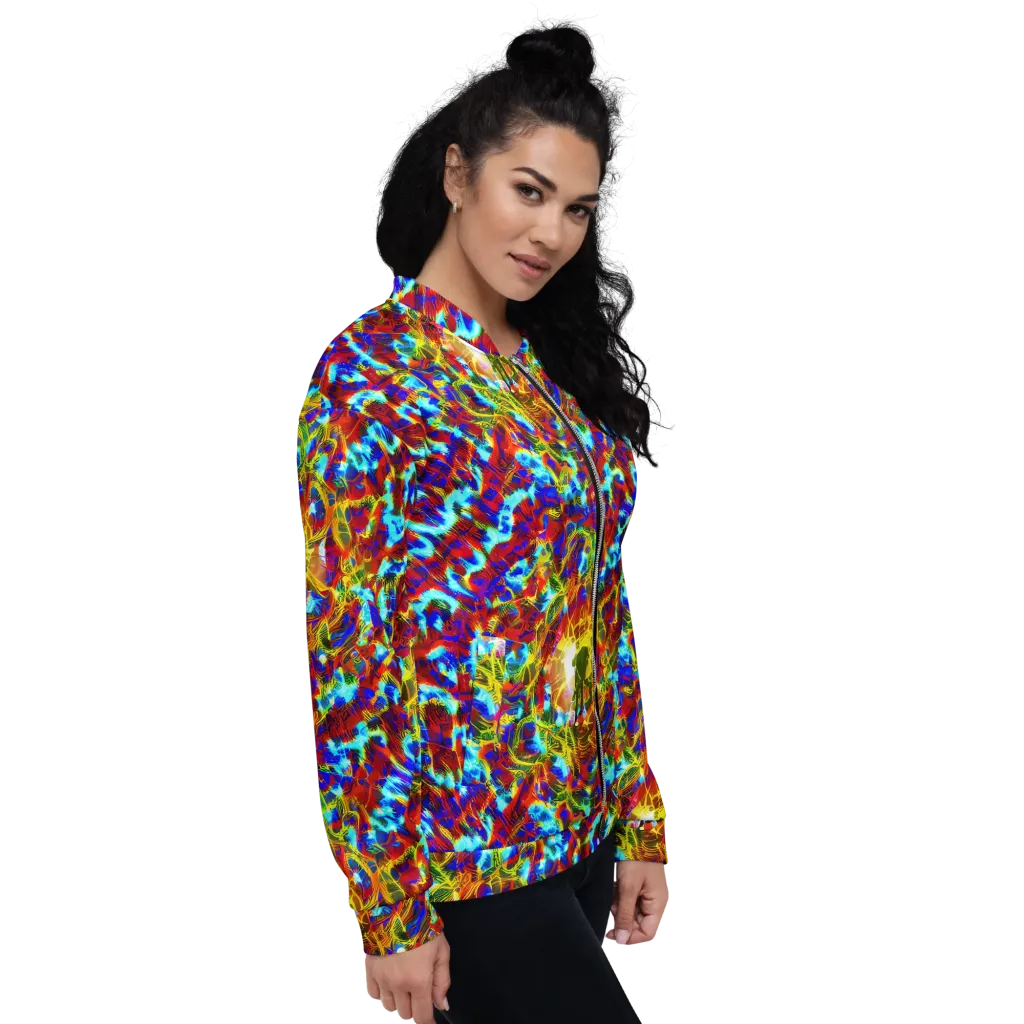 Electric Tempest on Bomber Jacket — Right