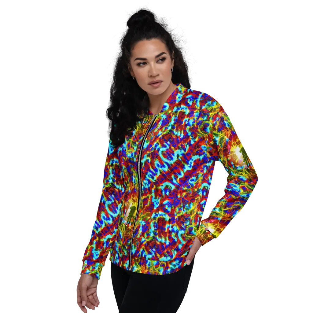 Electric Tempest on Bomber Jacket — Left
