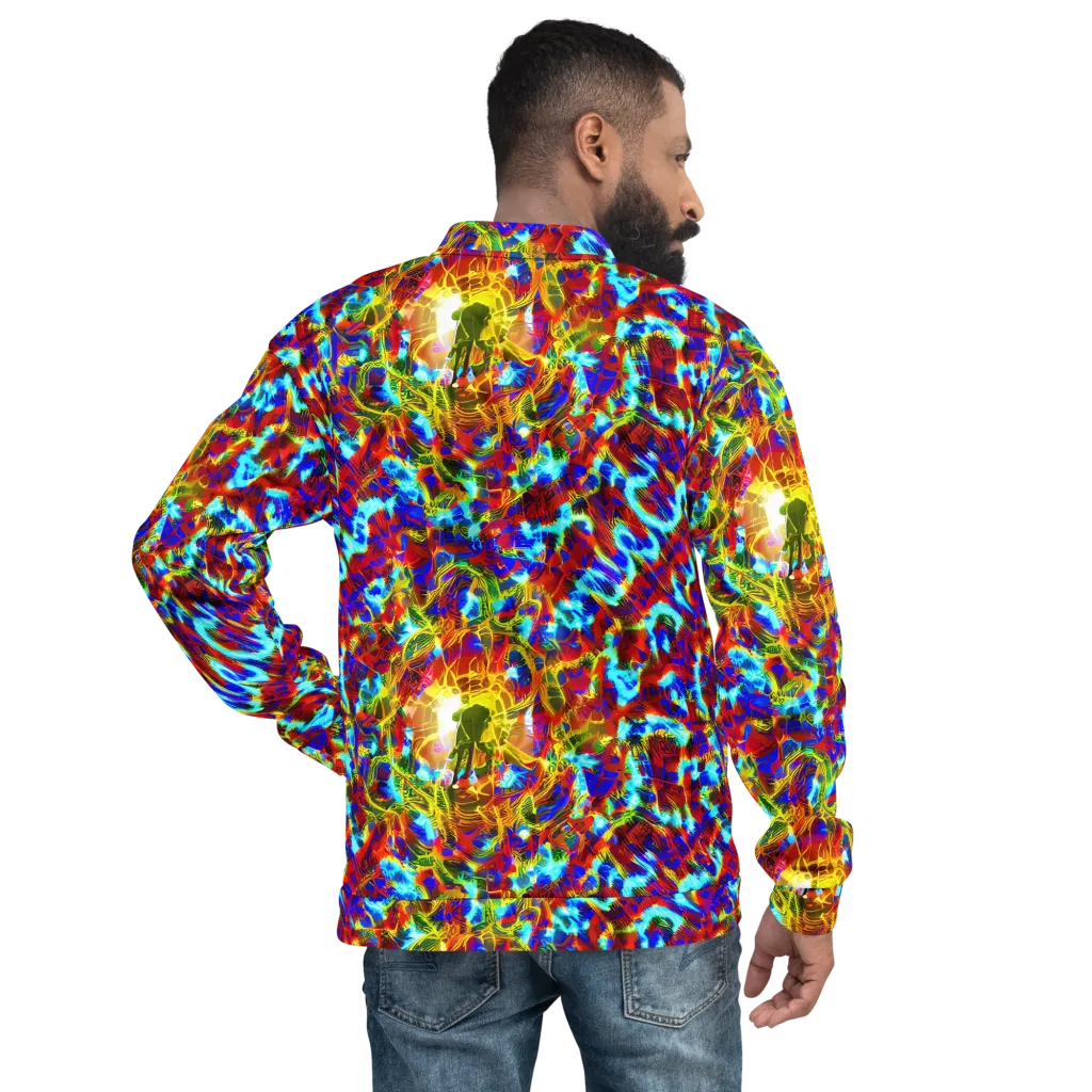 Electric Tempest on Bomber Jacket — Back