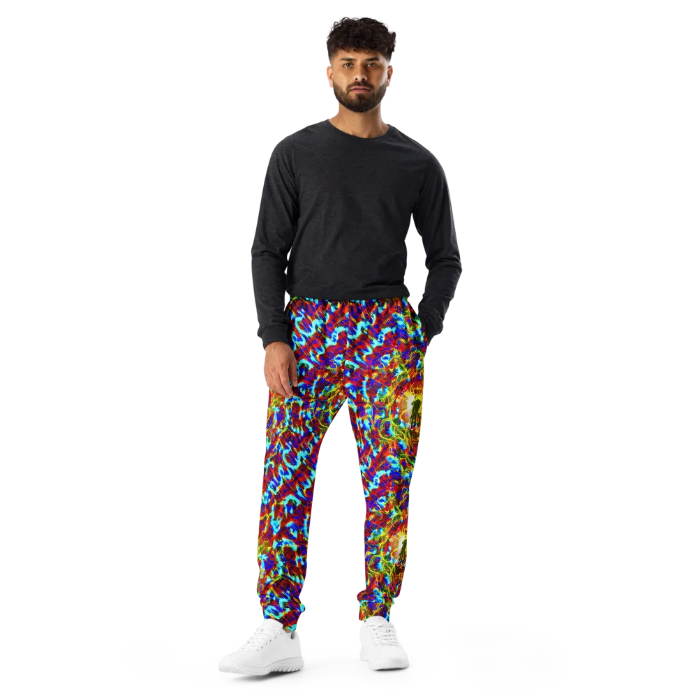 Electric Tempest on Men's Joggers — Front