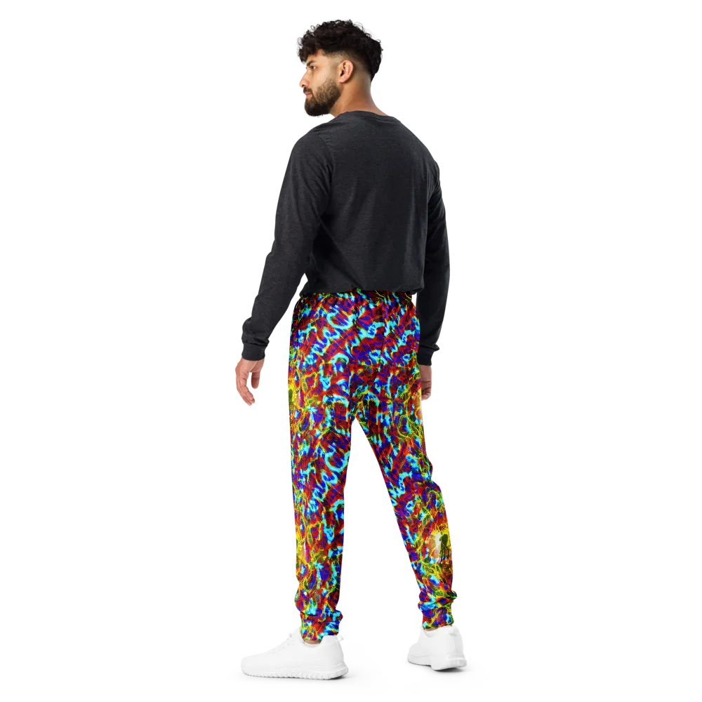 Electric Tempest on Men's Joggers — Back