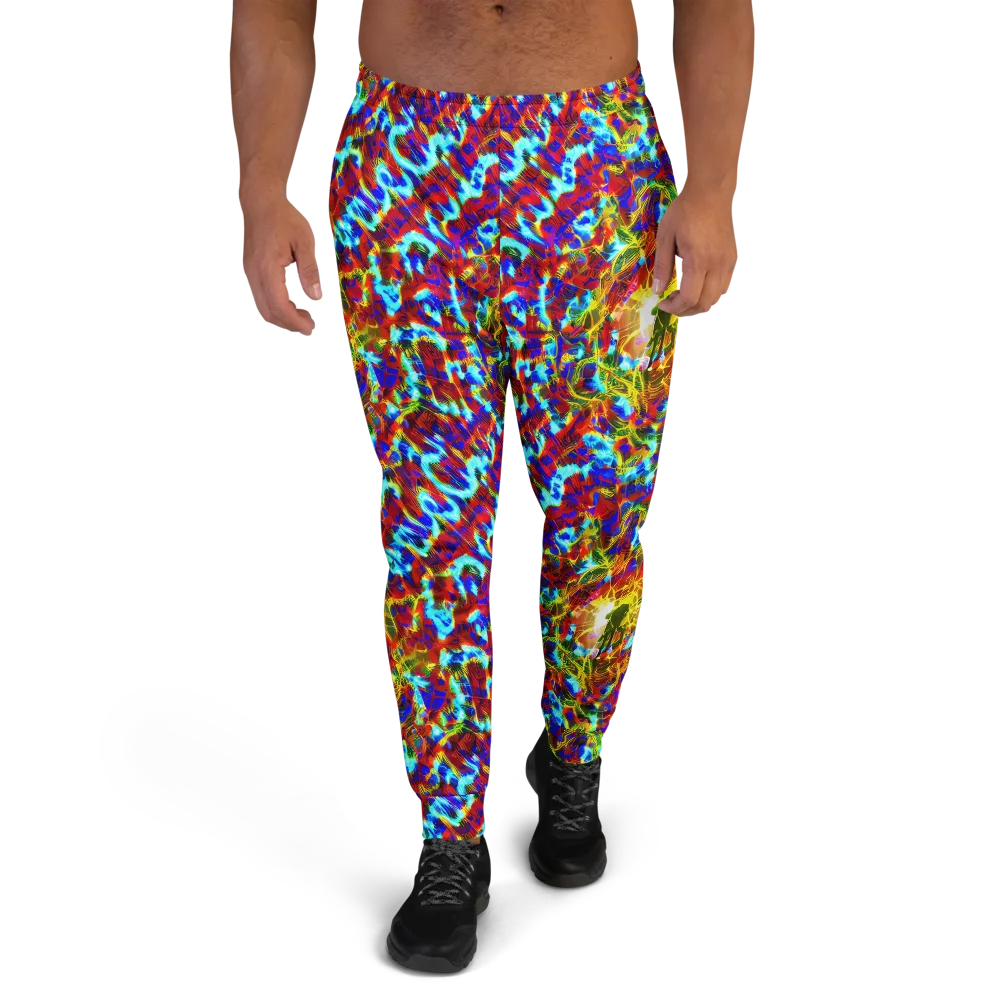 Electric Tempest on Men's Joggers — Front
