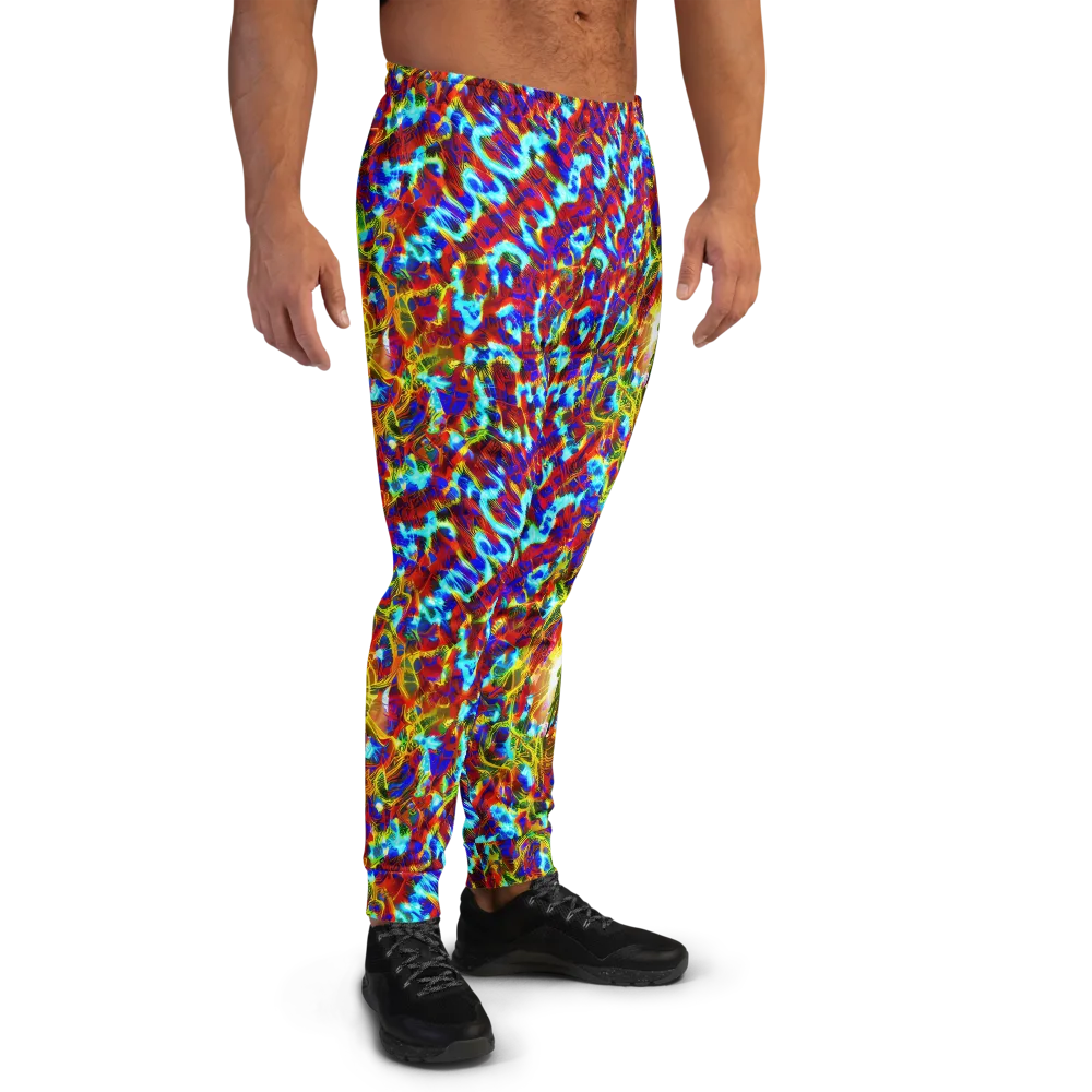 Electric Tempest on Men's Joggers — Right