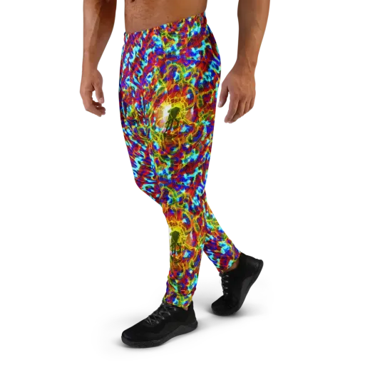 Electric Tempest on a Men's Joggers