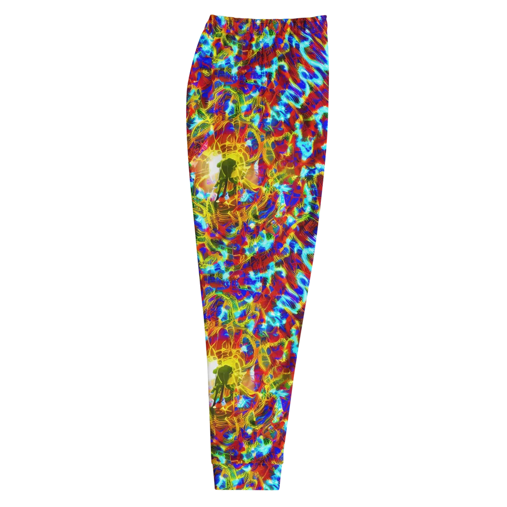 Electric Tempest on Men's Joggers — Right