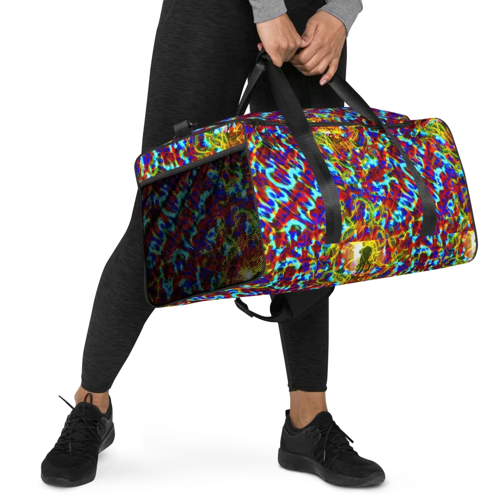 Electric Tempest on Duffle Bag — Right Front