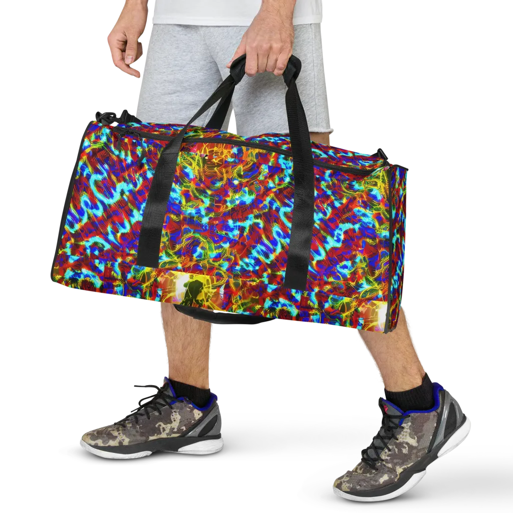 Electric Tempest on Duffle Bag — Front