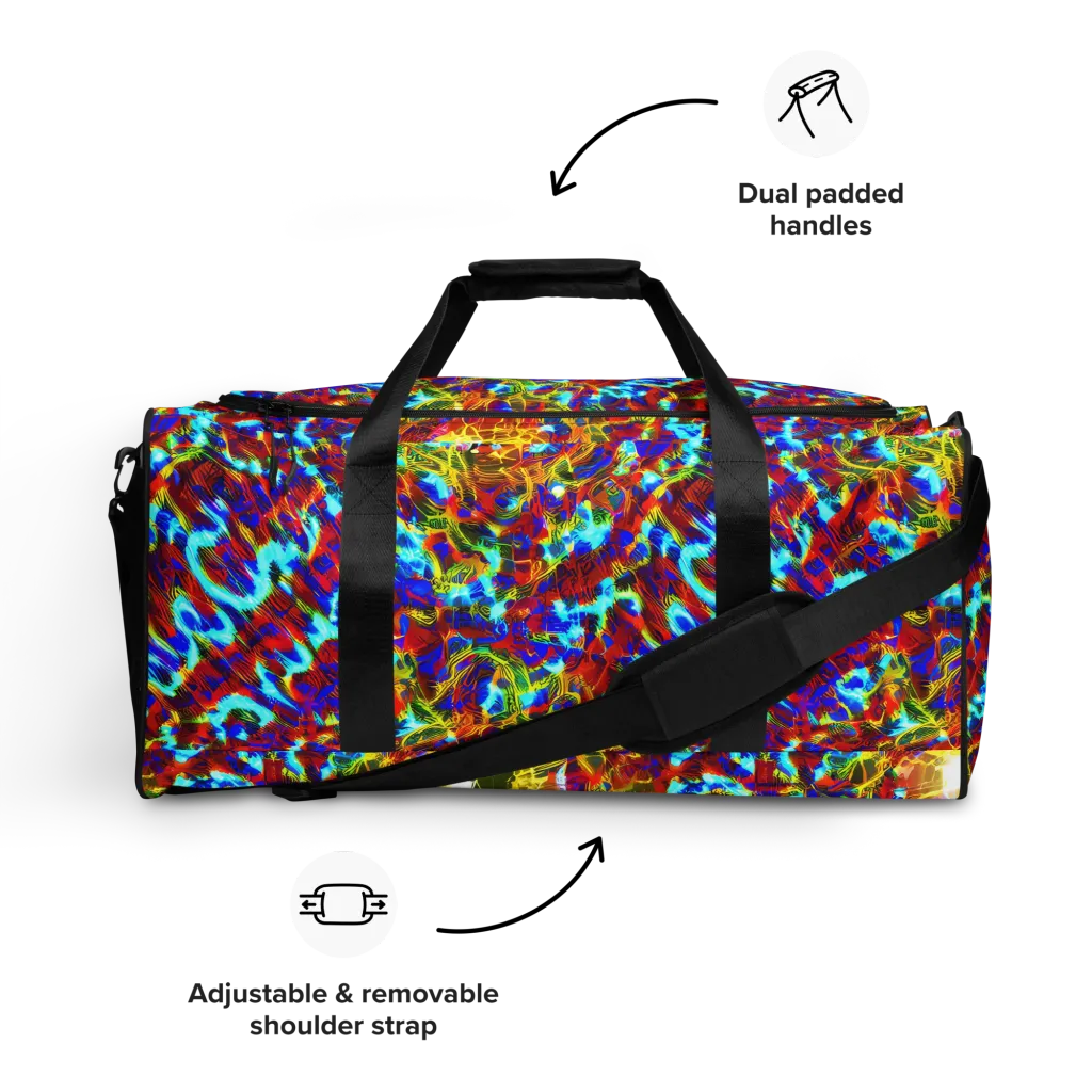 Electric Tempest on Duffle Bag — Front