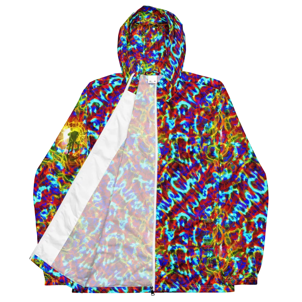 Electric Tempest on Men's Windbreaker — Front