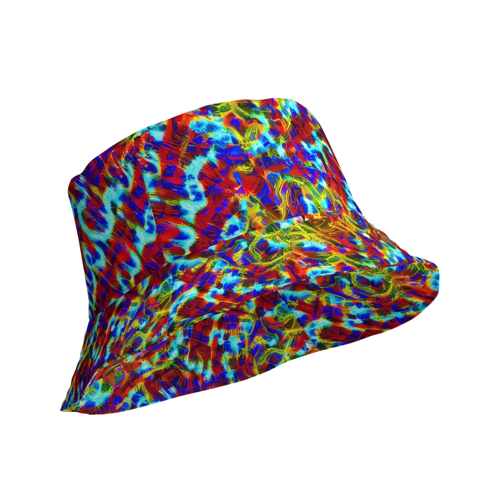 Electric Tempest on Reversible Bucket Hat — Product details Outside