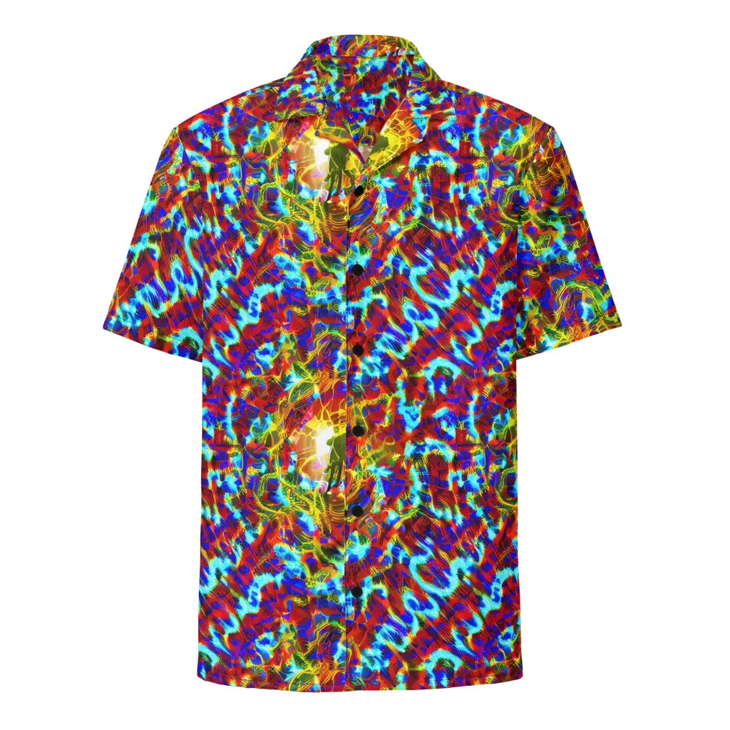 Electric Tempest on Button Shirt — Front
