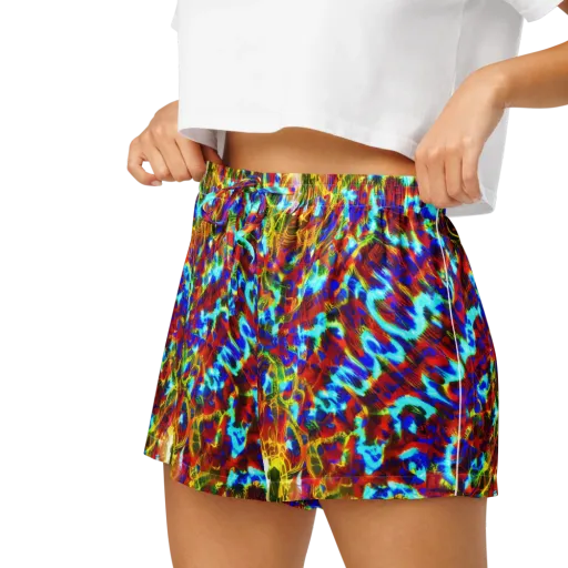 Electric Tempest on a Women's Pajama Shorts