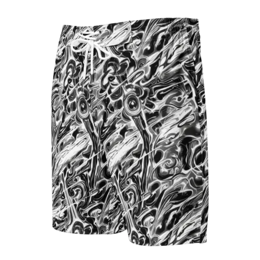 Inkstorm Marble on a Men's Board Shorts