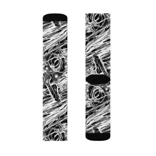 Inkstorm Marble on a Socks
