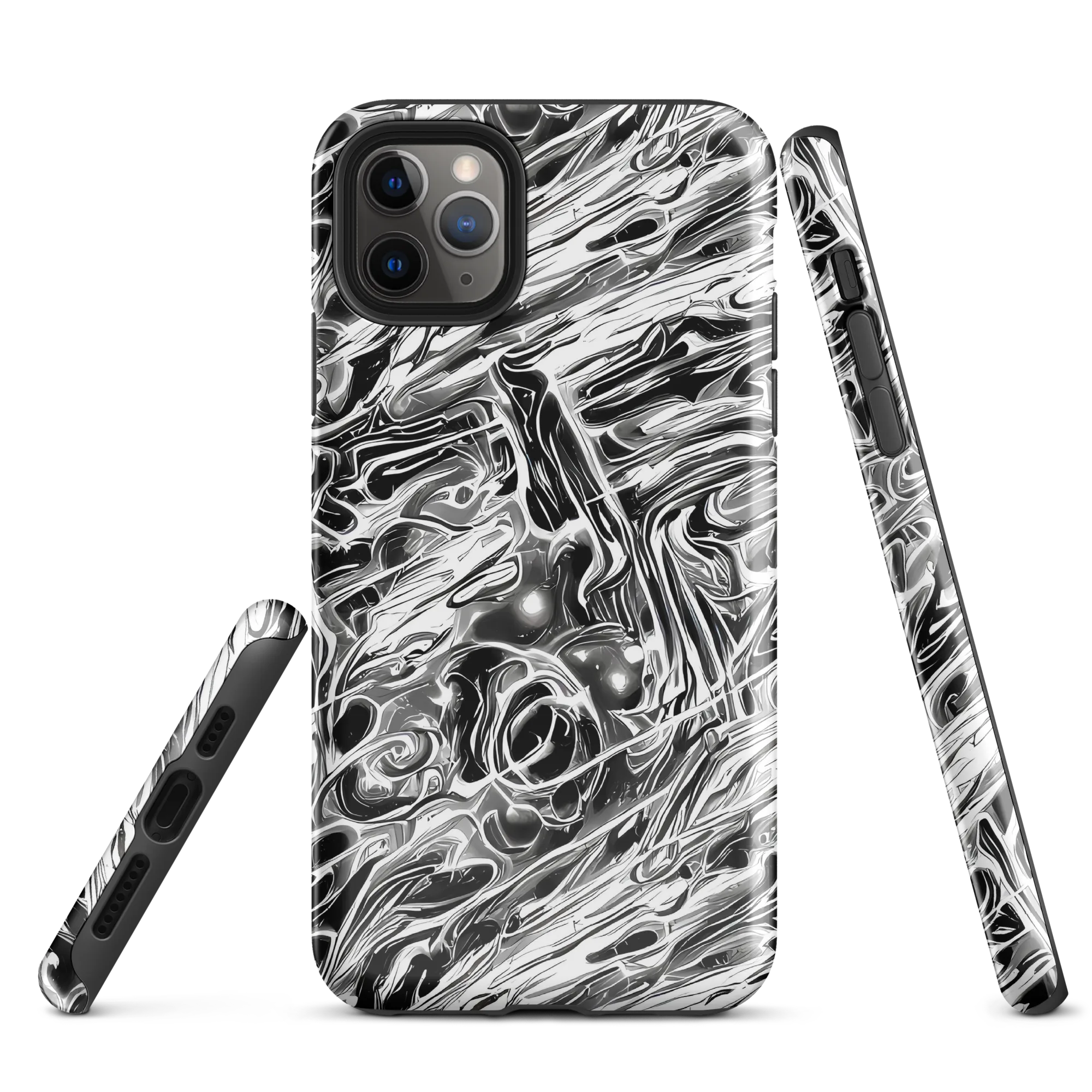Inkstorm Marble on Tough Case for iPhone® — Front