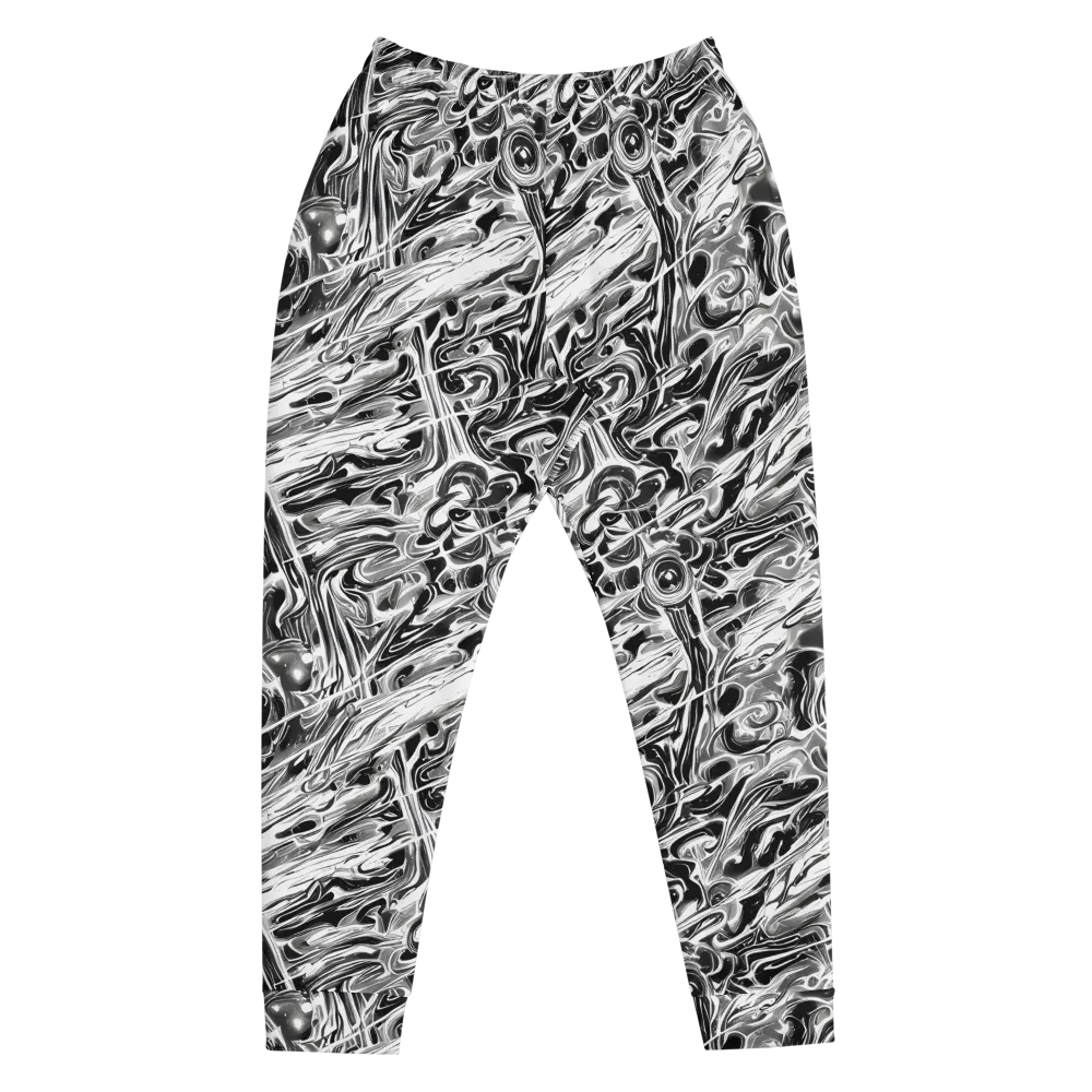 Inkstorm Marble on Men's Joggers — Front