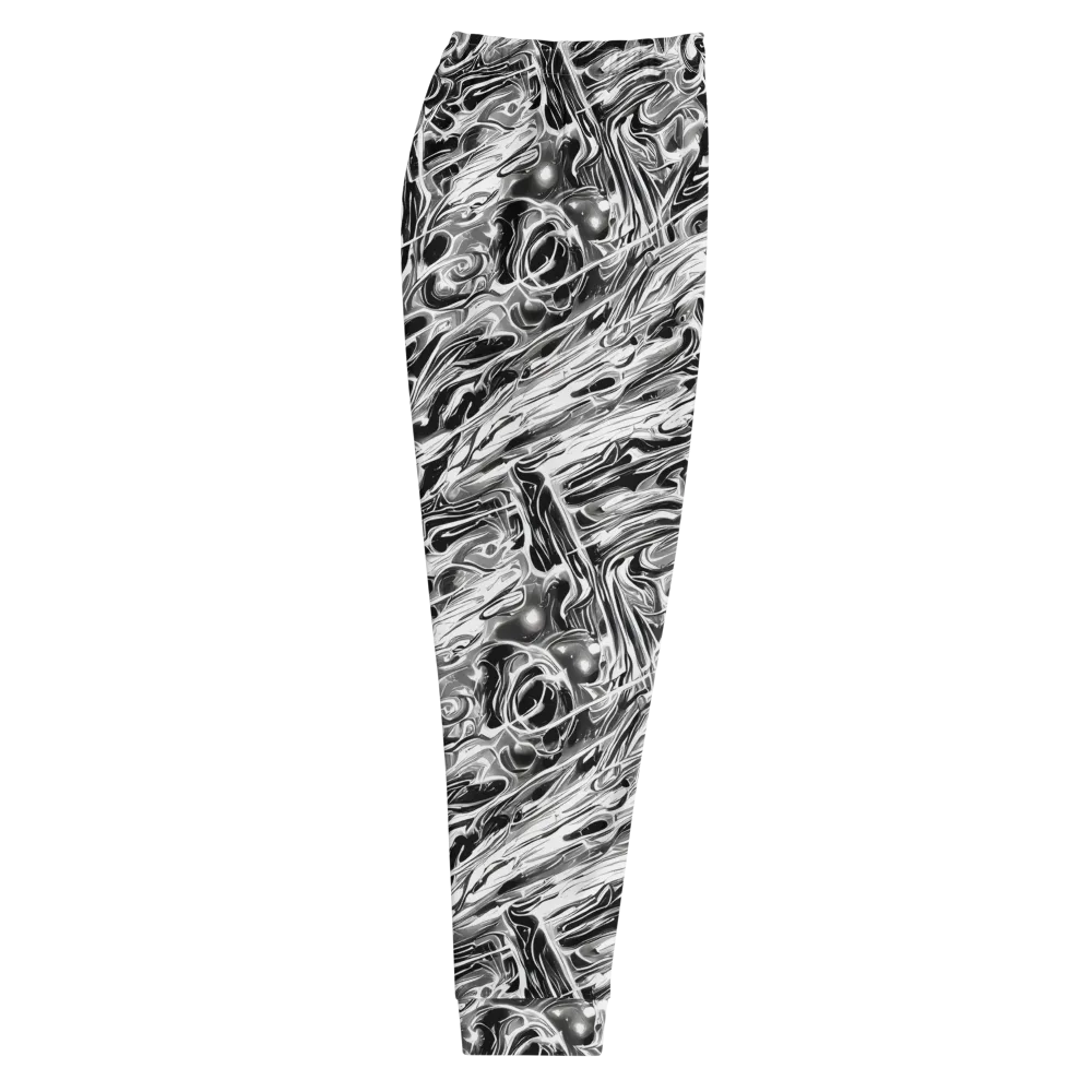 Inkstorm Marble on Men's Joggers — Right