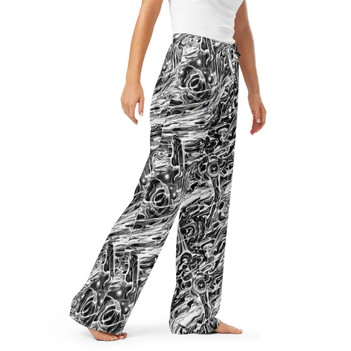Inkstorm Marble on a Women's Pajama Pants