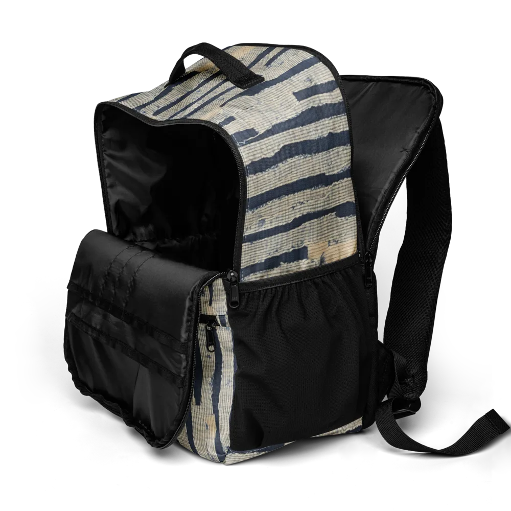 Indigo Fray on Utility Backpack — Product details 2