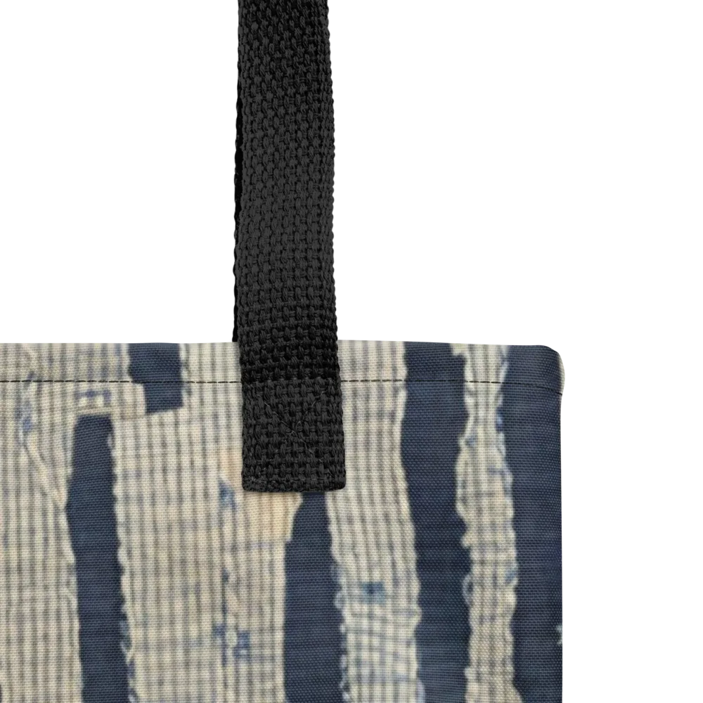 Indigo Fray on Tote Bag — Product details