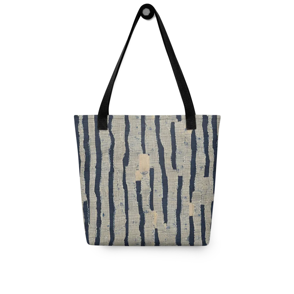 Indigo Fray on Tote Bag — Front