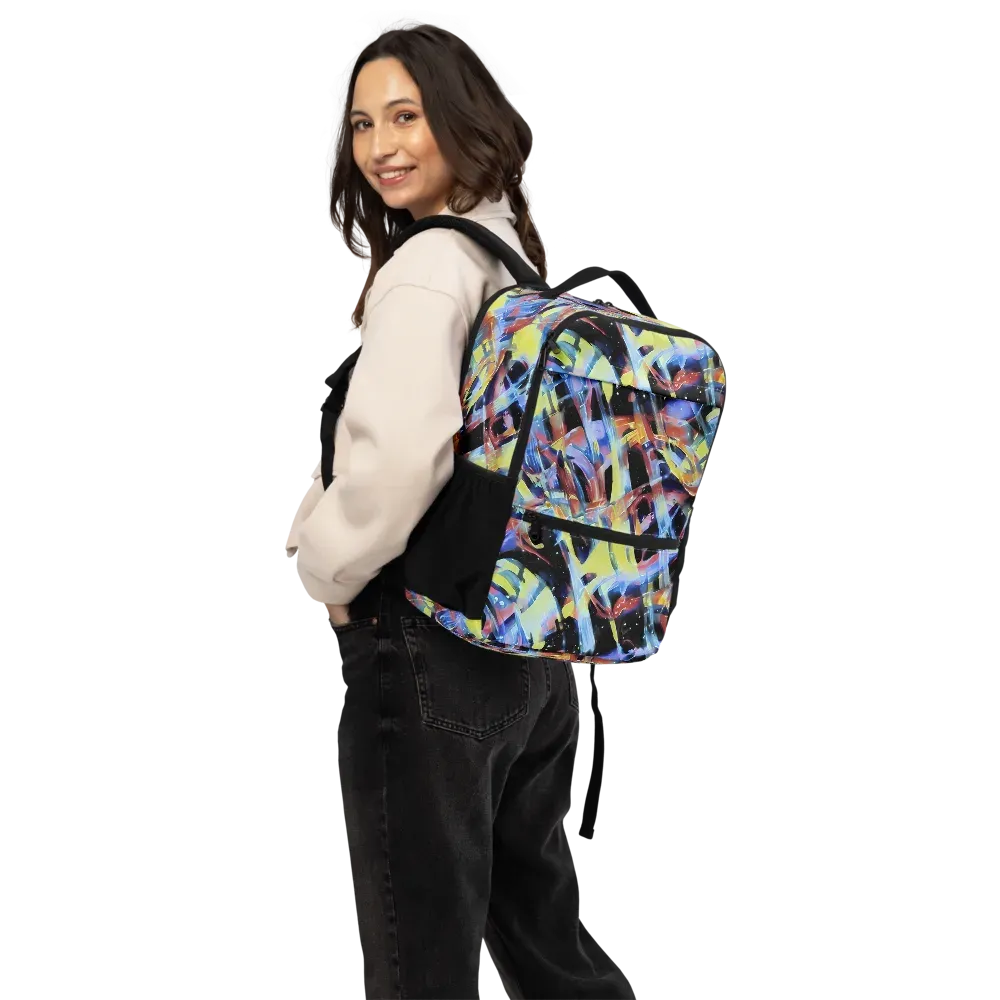 Afterglow Fracture on Utility Backpack — Back
