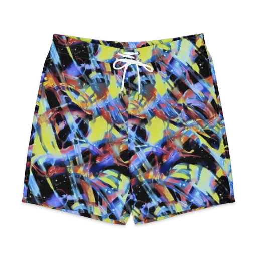 Afterglow Fracture on a Men's Board Shorts