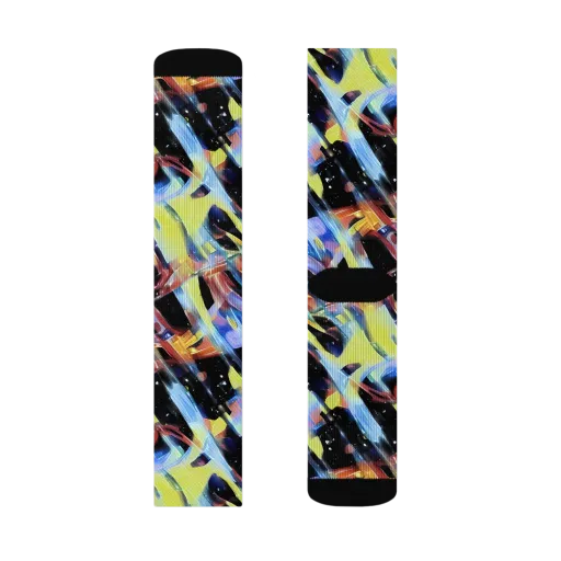 Afterglow Fracture on a Socks