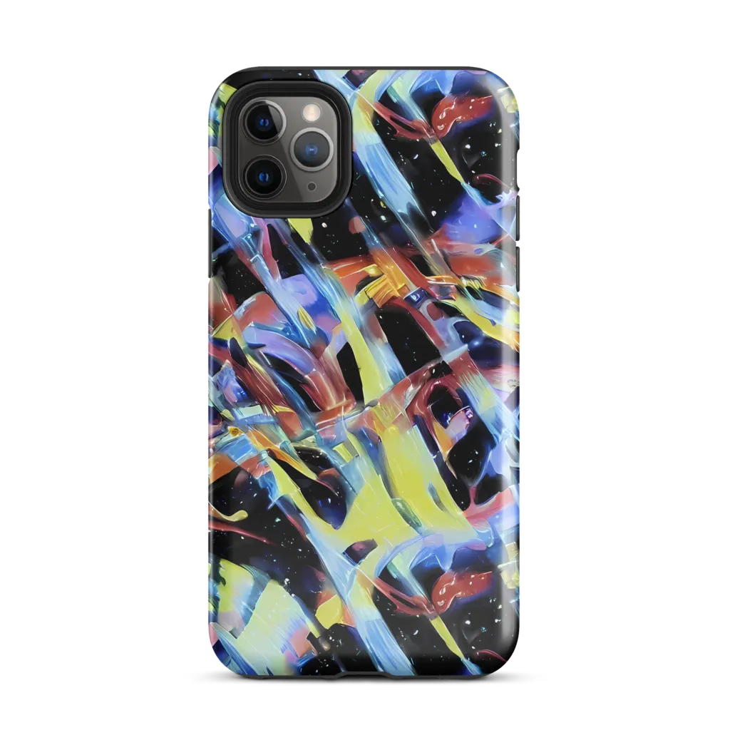 Afterglow Fracture on Tough Case for iPhone® — Front