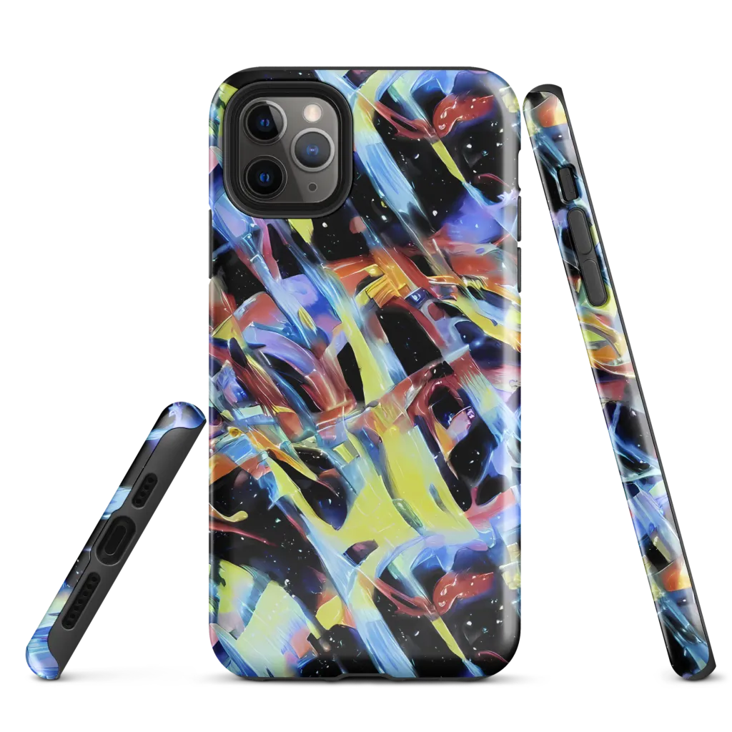 Afterglow Fracture on Tough Case for iPhone® — Front