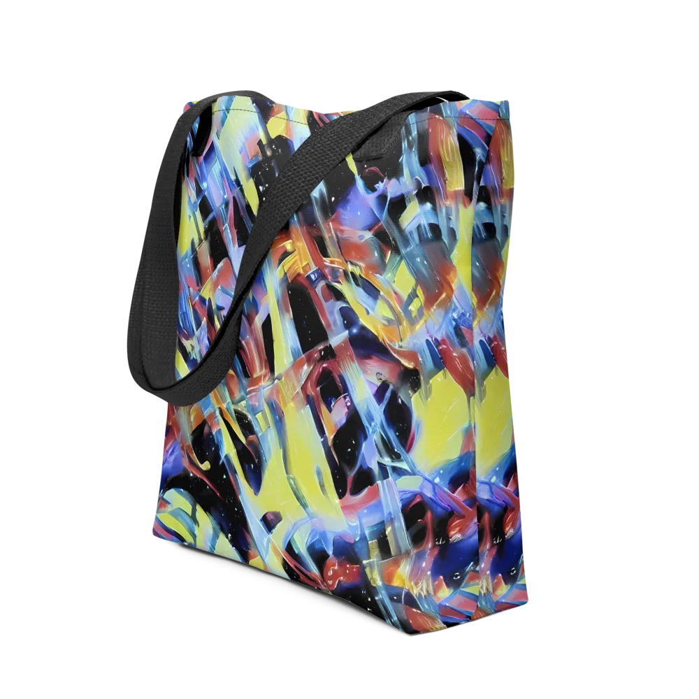 Afterglow Fracture on Tote Bag — Front