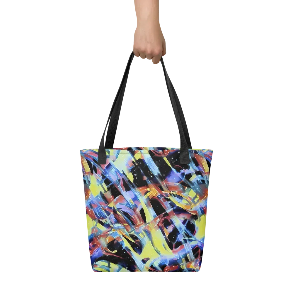 Afterglow Fracture on Tote Bag — Front