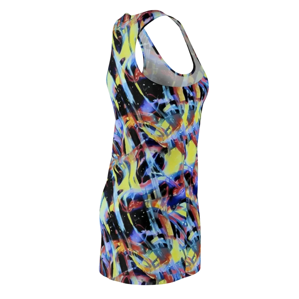 Afterglow Fracture on Racerback Dress — Back Side