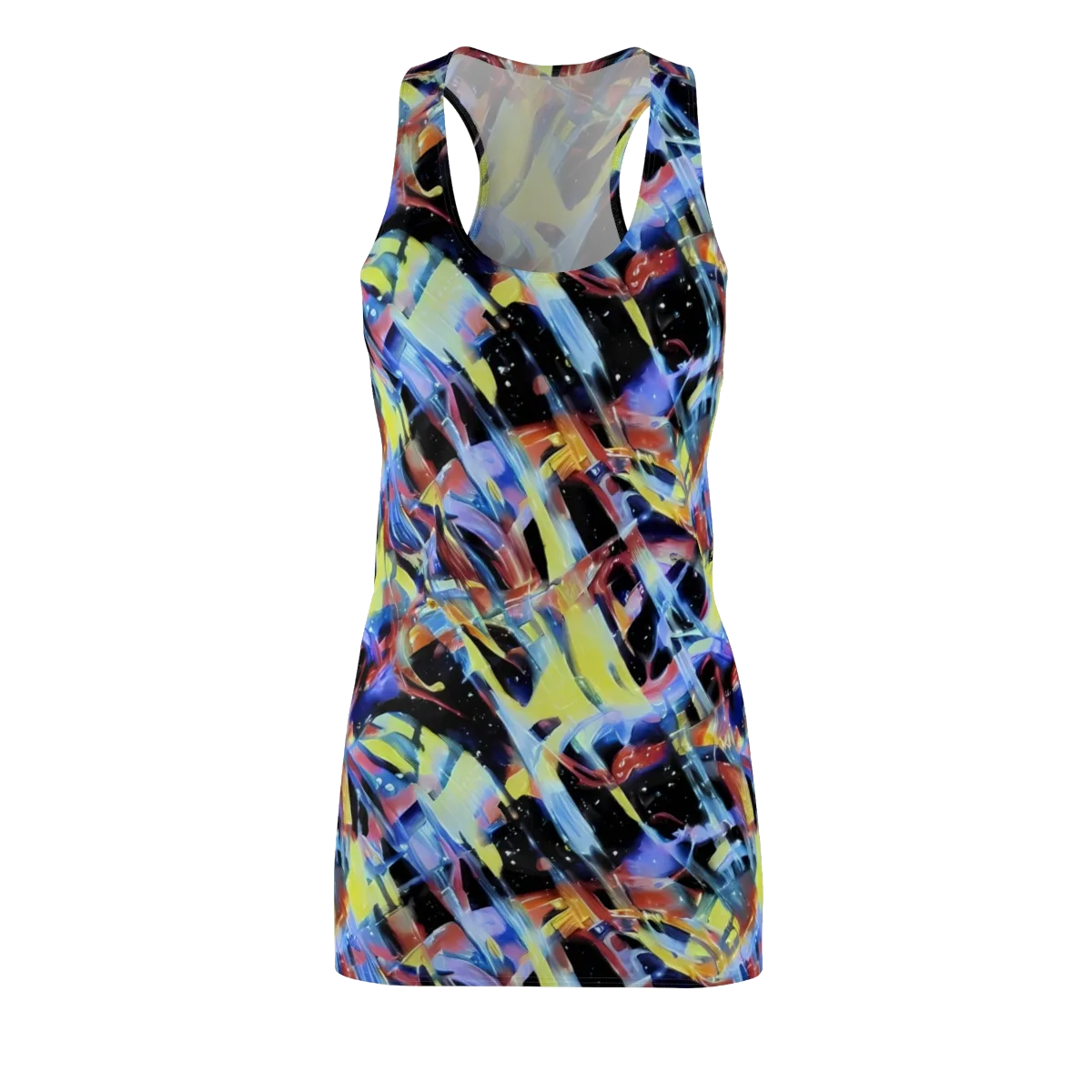 Afterglow Fracture on Racerback Dress — Front
