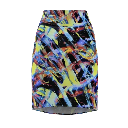 Afterglow Fracture on a Pencil Skirt