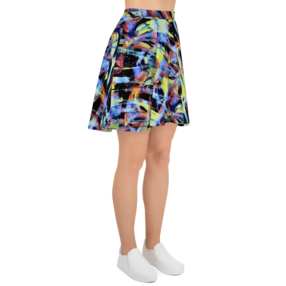 Afterglow Fracture on Skater Skirt — Right