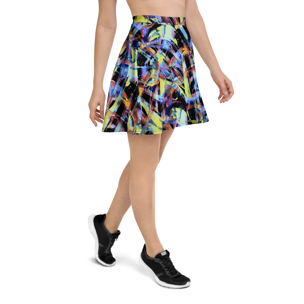 Afterglow Fracture on Skater Skirt — Right
