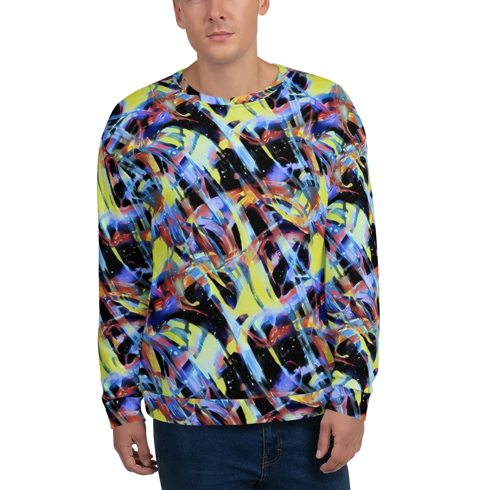 Afterglow Fracture on Sweatshirt — Front