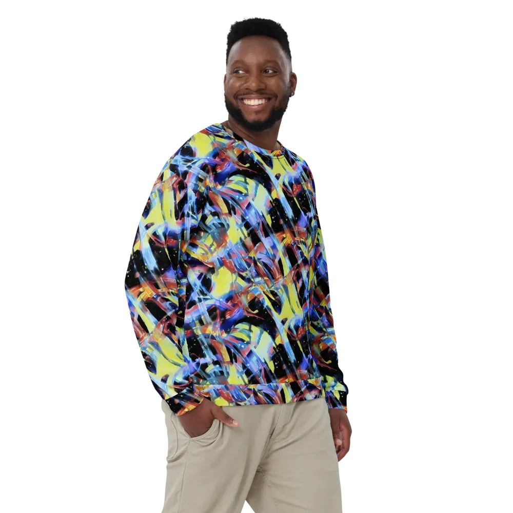 Afterglow Fracture on Sweatshirt — Front