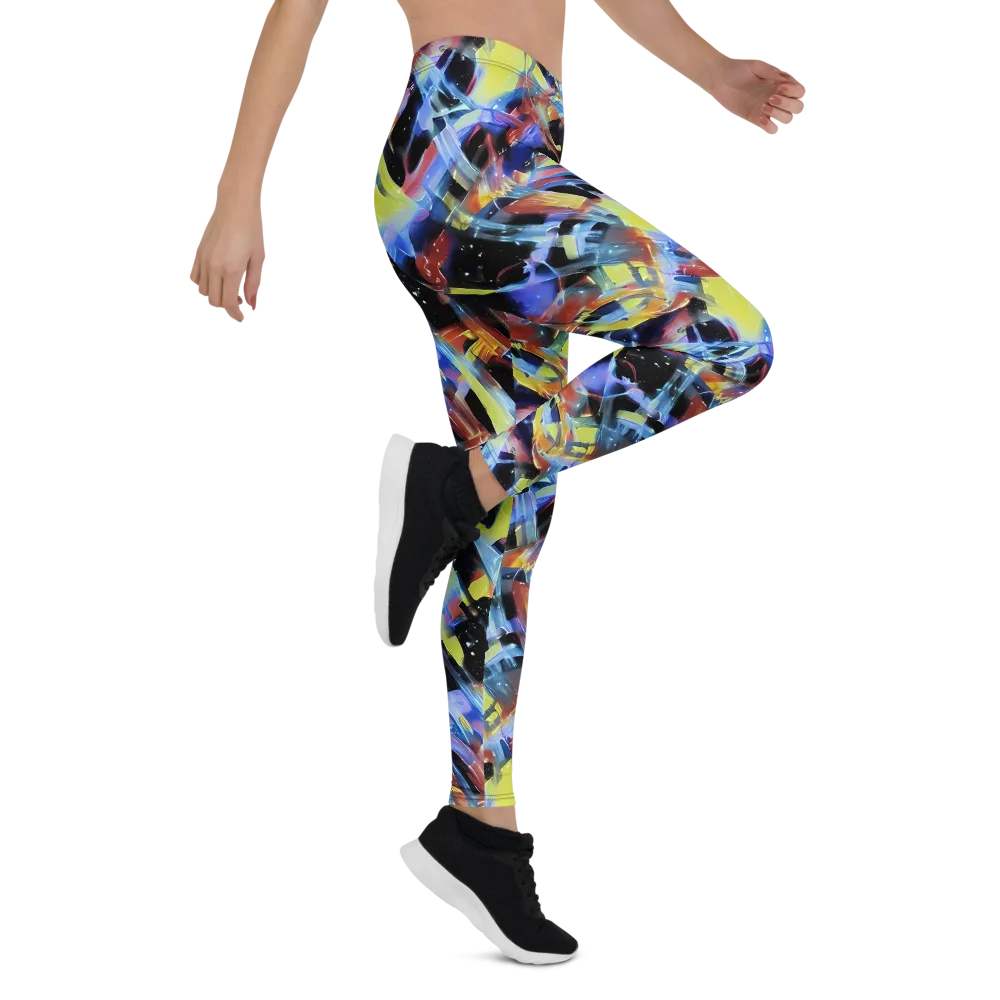 Afterglow Fracture on Leggings — Right