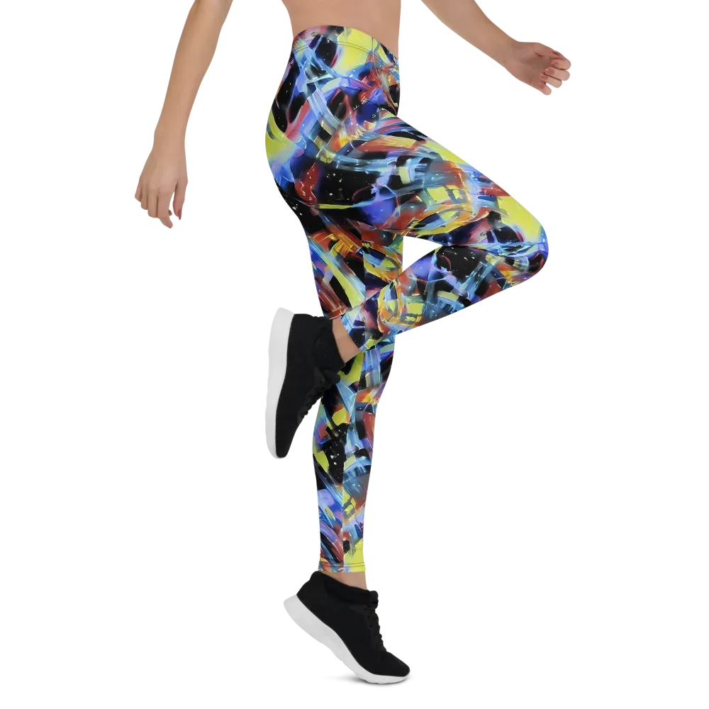 Afterglow Fracture on Leggings — Right