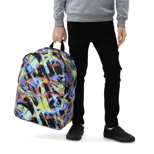 Afterglow Fracture on a Minimalist Backpack