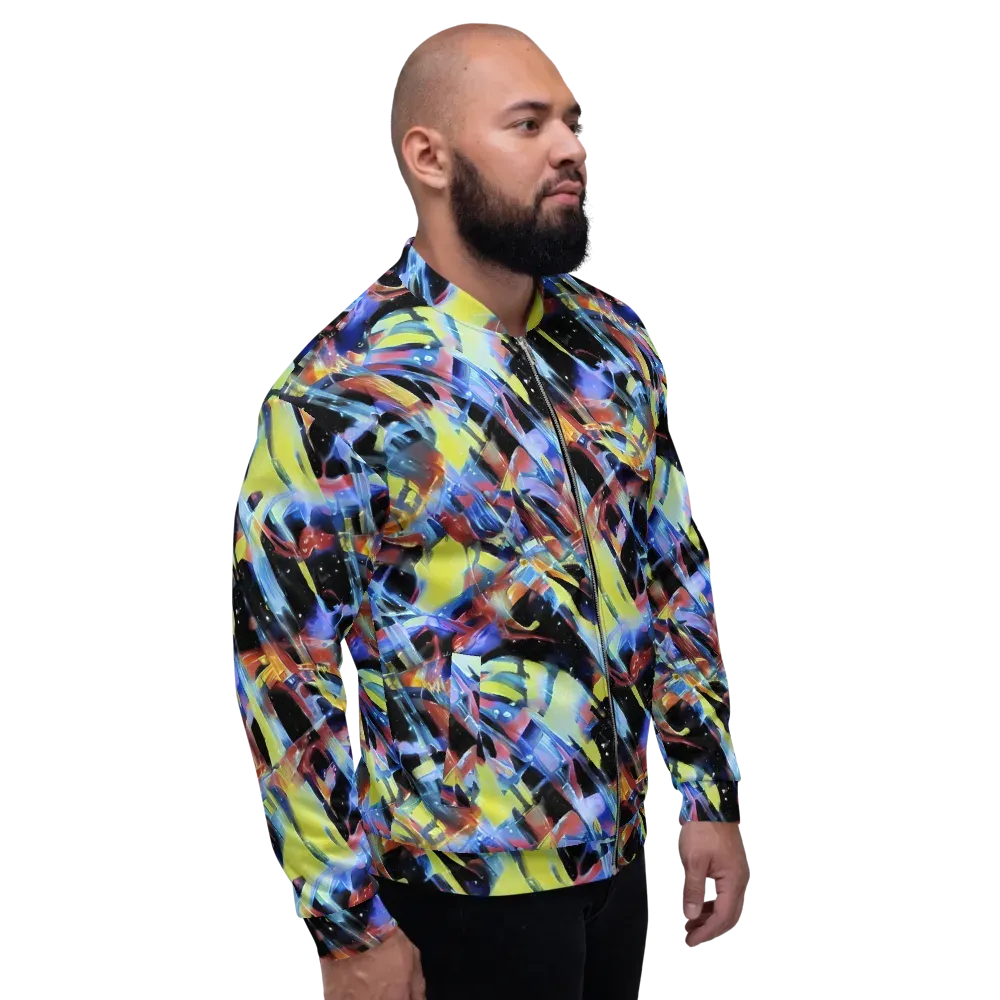 Afterglow Fracture on Bomber Jacket — Right
