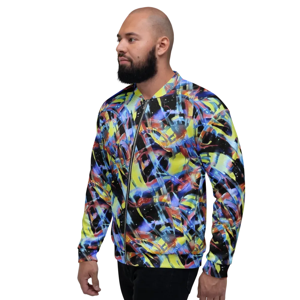 Afterglow Fracture on Bomber Jacket — Left
