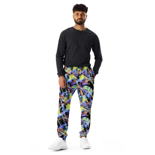 Afterglow Fracture on a Men's Joggers