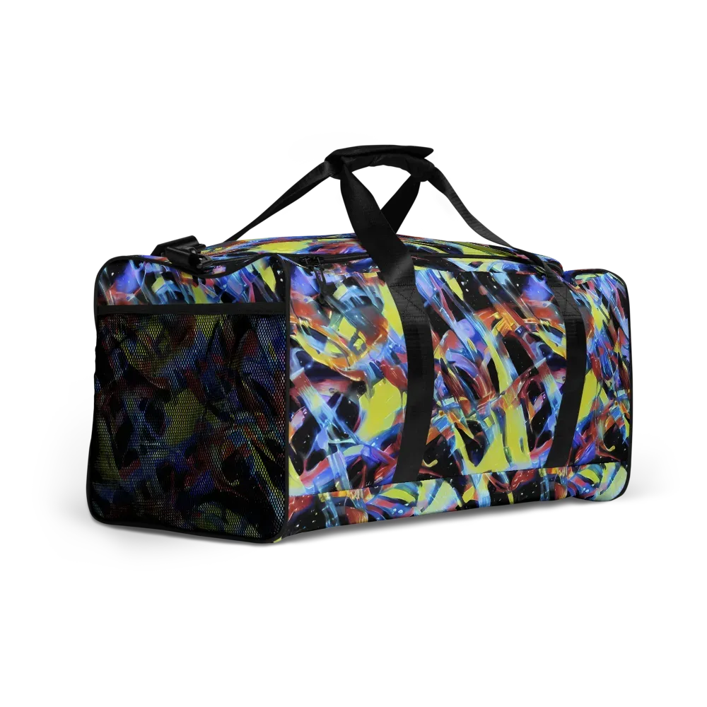 Afterglow Fracture on Duffle Bag — Right Front