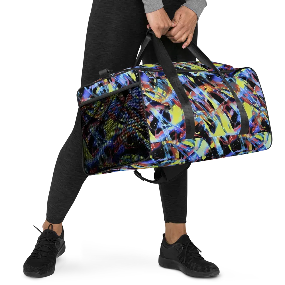 Afterglow Fracture on Duffle Bag — Right Front